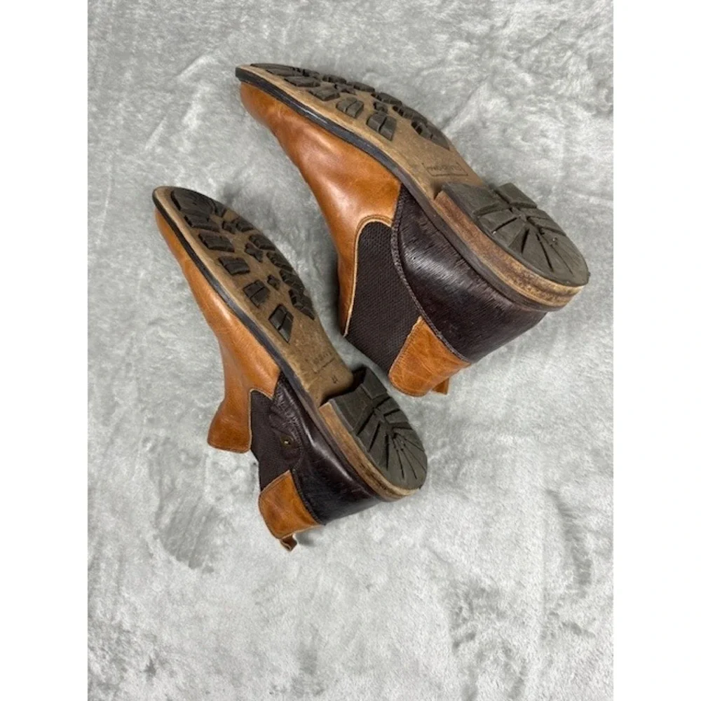 Vintage BB Footwear & Co Tan Leather Chelsea Boots Mens 11 Hand‎ Crafted Europe